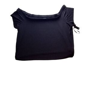 NWT Torrid black,off the shoulder , cropped blouse size 6X